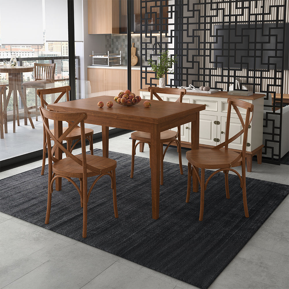 amb mesa 120x80 cadeira x amendoa