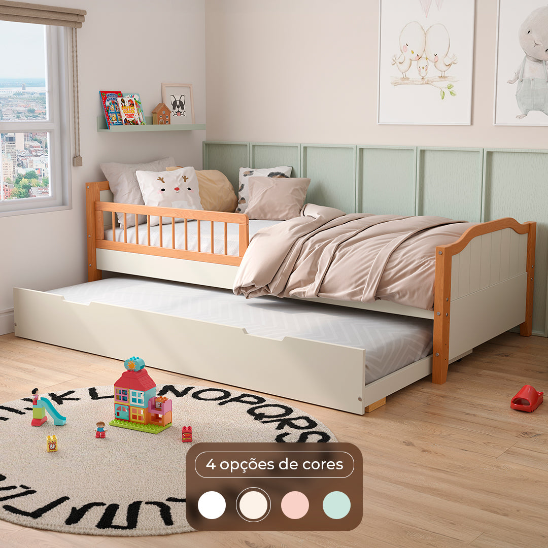 cama auxiliar cama solteiro painel off white 014