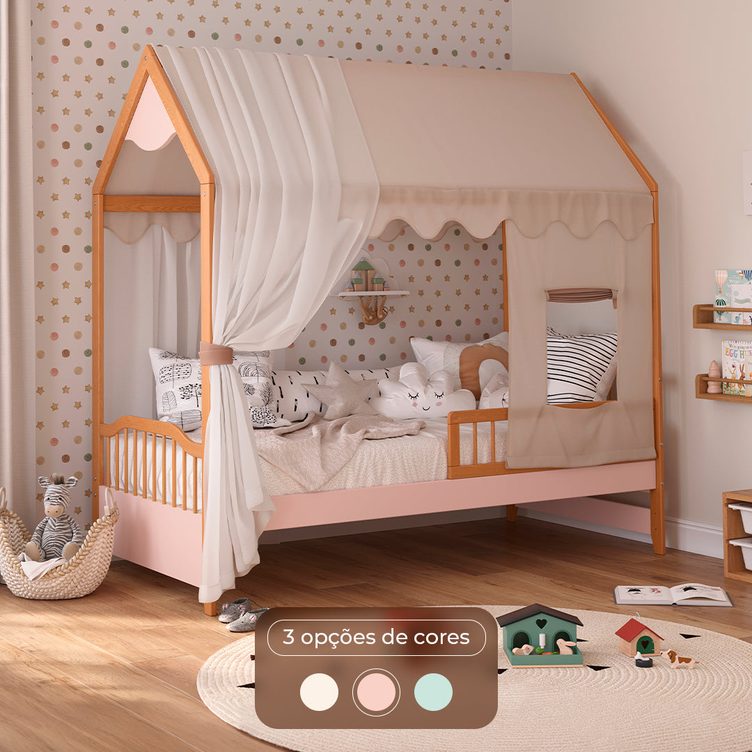 cama solteiro casinha palito 3104 rosa 04 4