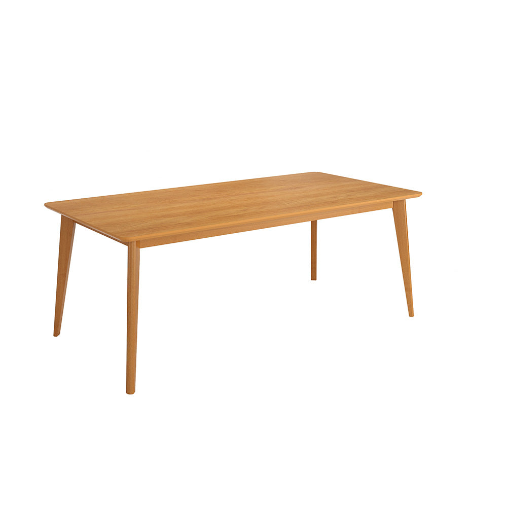 Conjunto Sala de Jantar Com Mesa e 6 Cadeiras Madeira Maciça Dover - 160 x 90cm