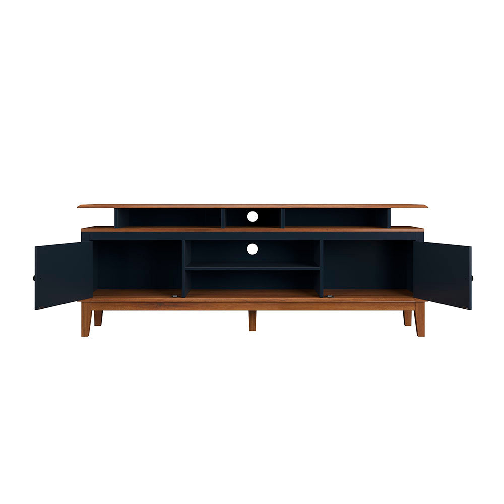 Rack de Madeira Maciça com 2P Base Elevada