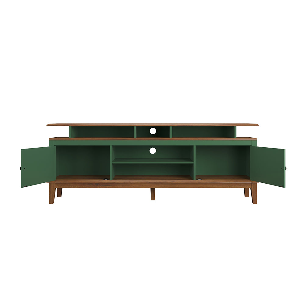 Rack de Madeira Maciça com 2P Base Elevada
