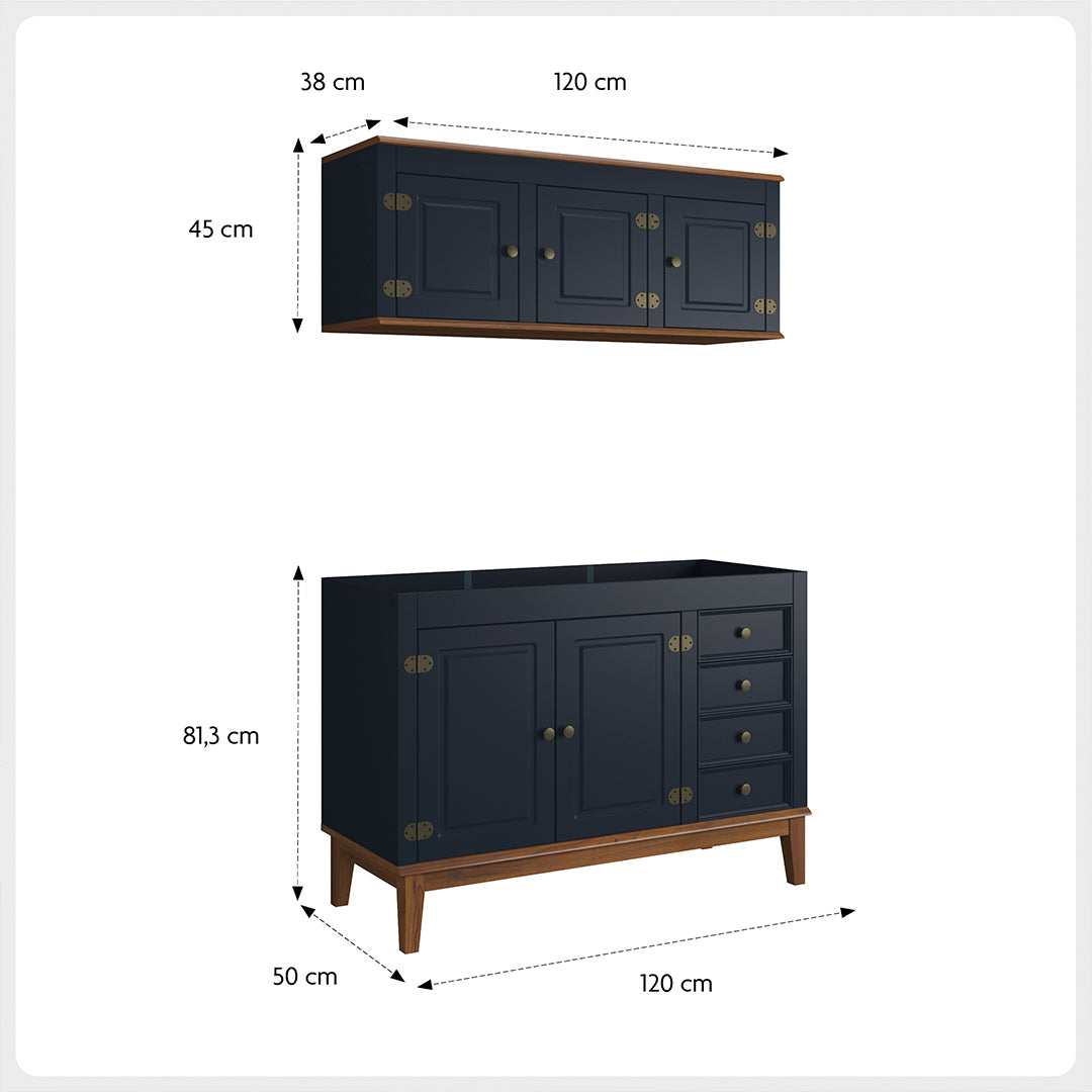 Cozinha Modulada 2 peças