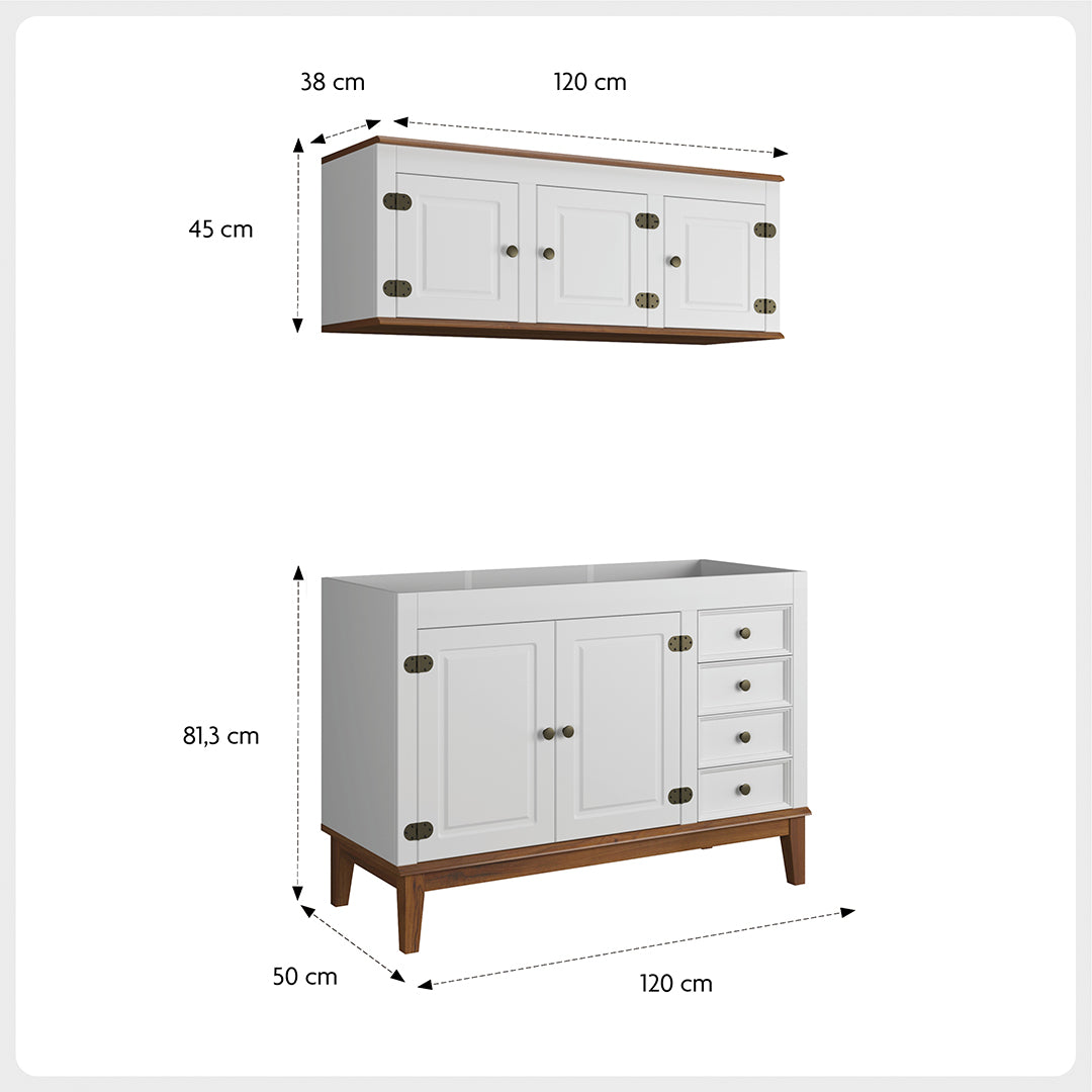 Cozinha Modulada 2 peças