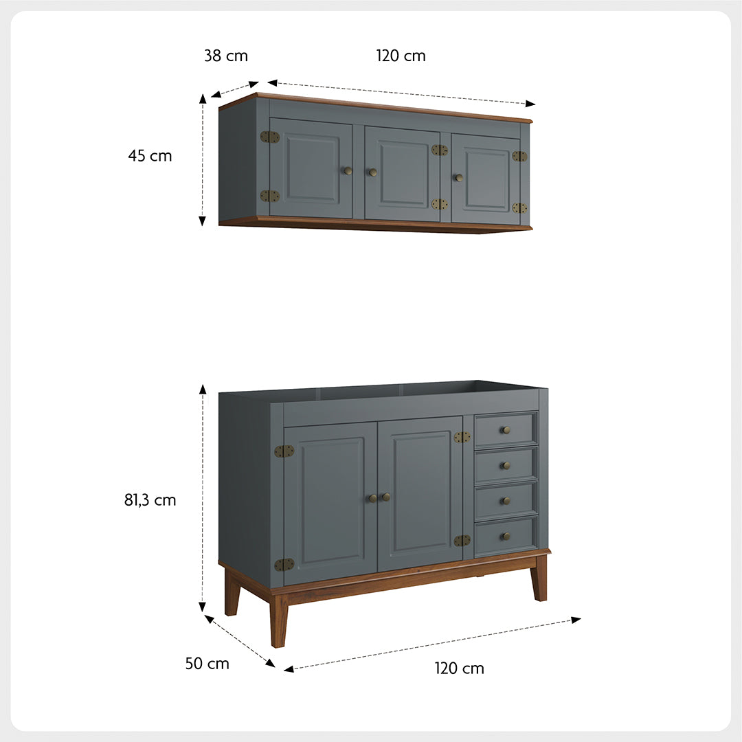 Cozinha Modulada 2 peças