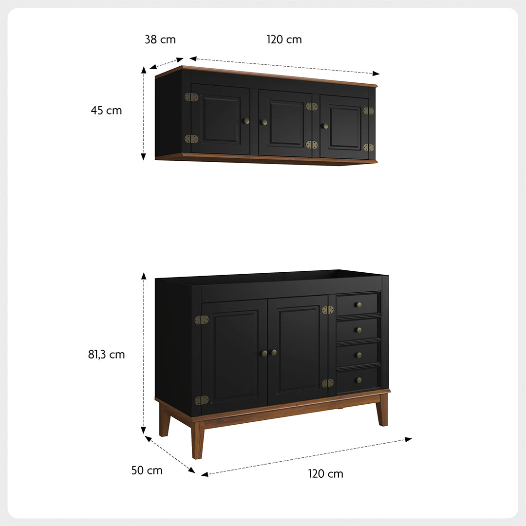 Cozinha Modulada 2 peças