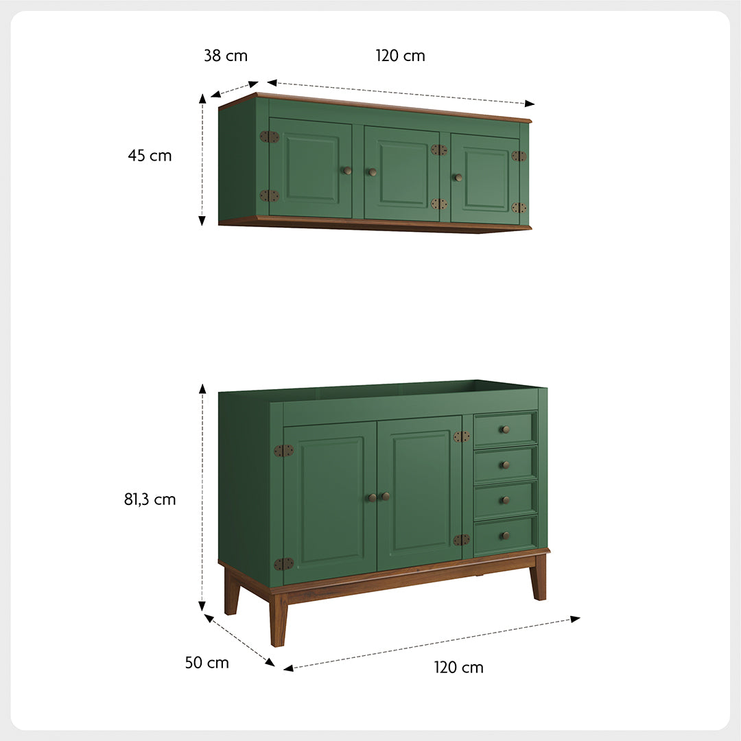 Cozinha Modulada 2 peças
