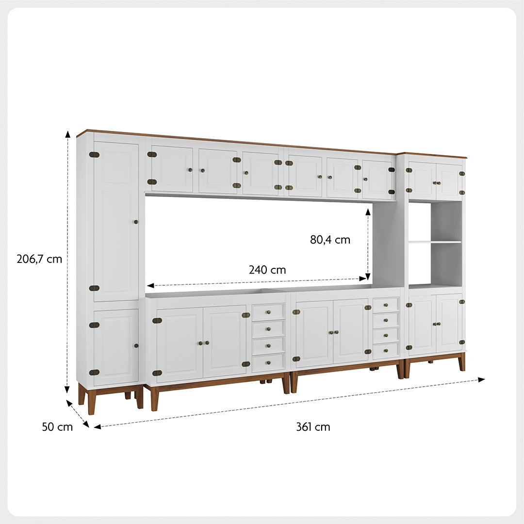 Cozinha Modulada 6 peças