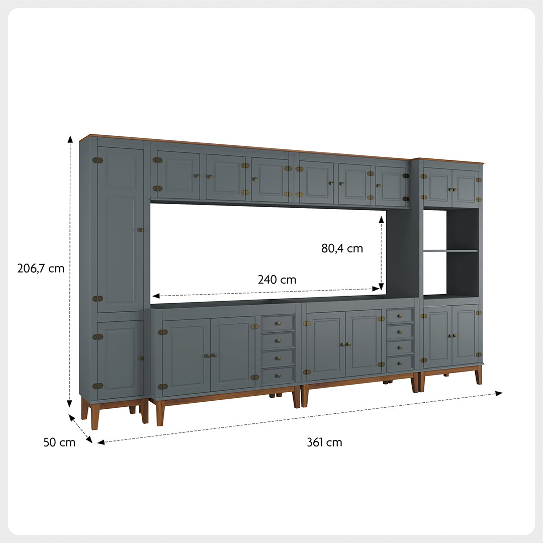 Cozinha Modulada 6 peças
