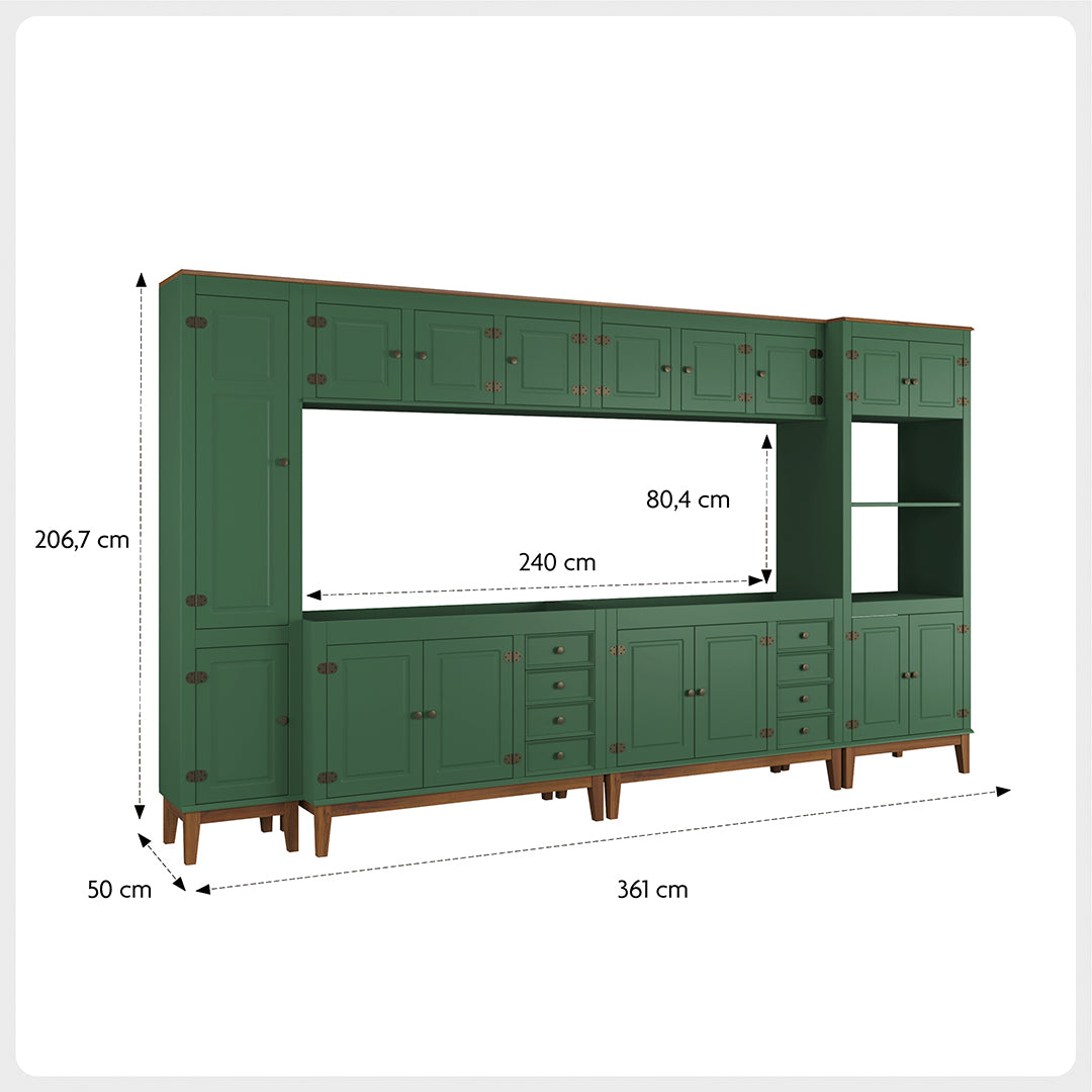 Cozinha Modulada 6 peças